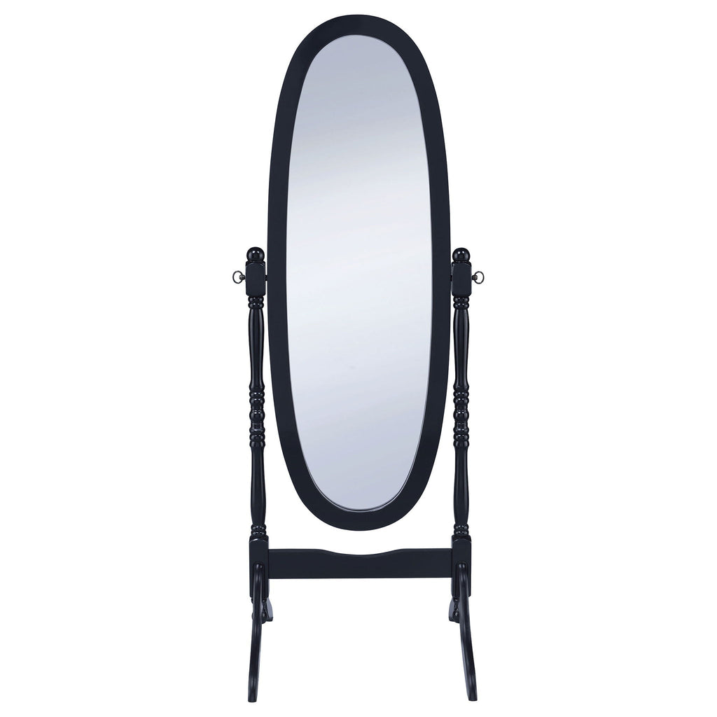 Foyet Adjustable Full-Length Cheval Mirror | Black