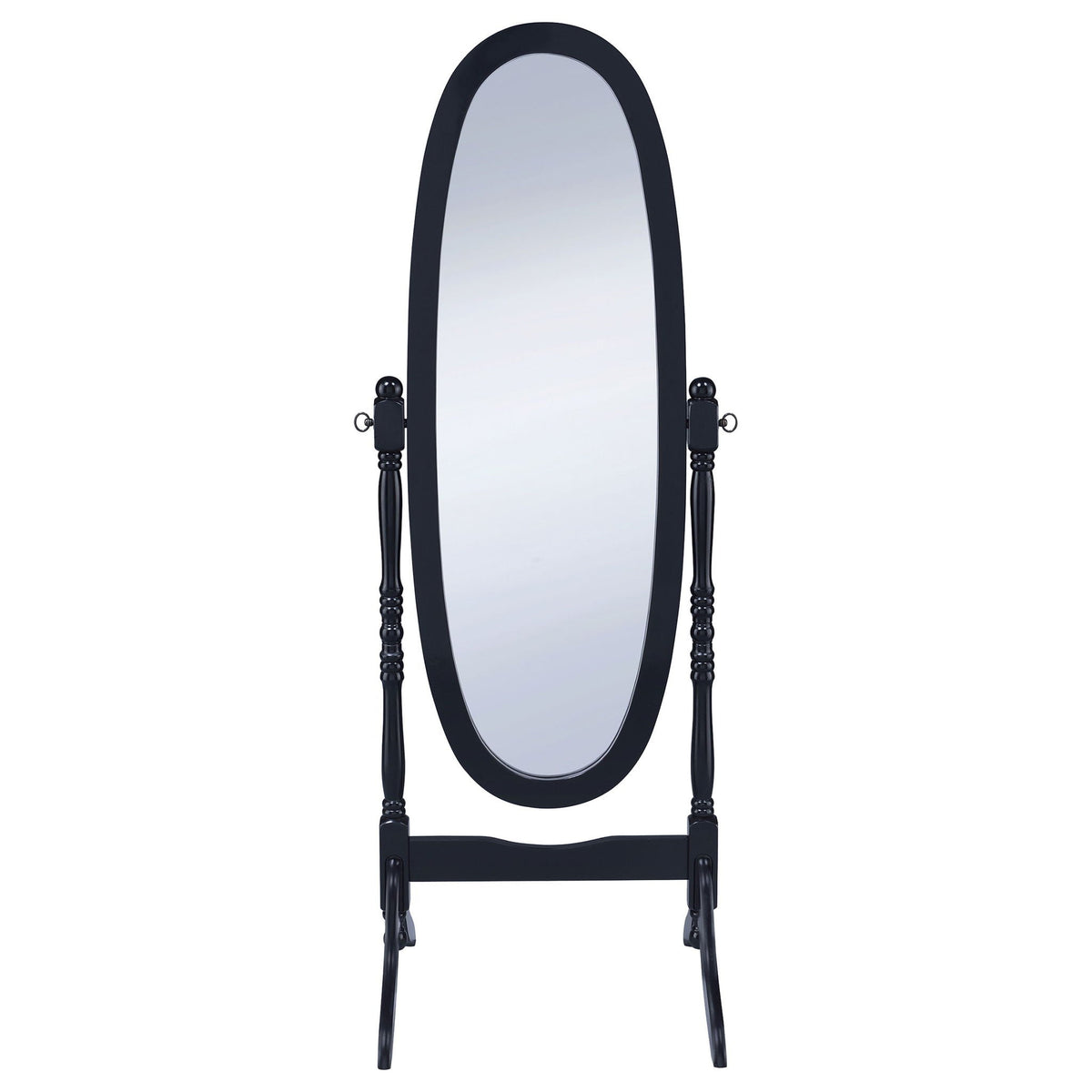 Foyet Adjustable Full-Length Cheval Mirror | Black