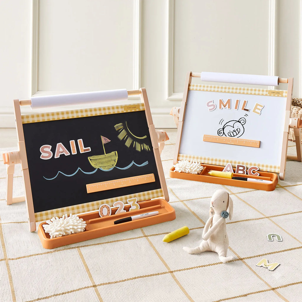 Tiny Land® 3-in-1 Magnetic Tabletop Art Easel