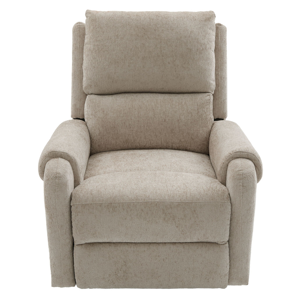 Fabric Massage Recliner | Swivel & Rocking Base