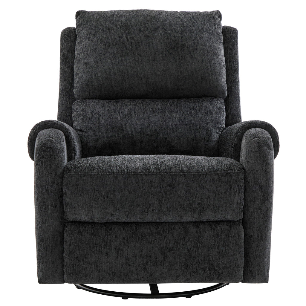 Fabric Massage Recliner | Swivel & Rocking Base