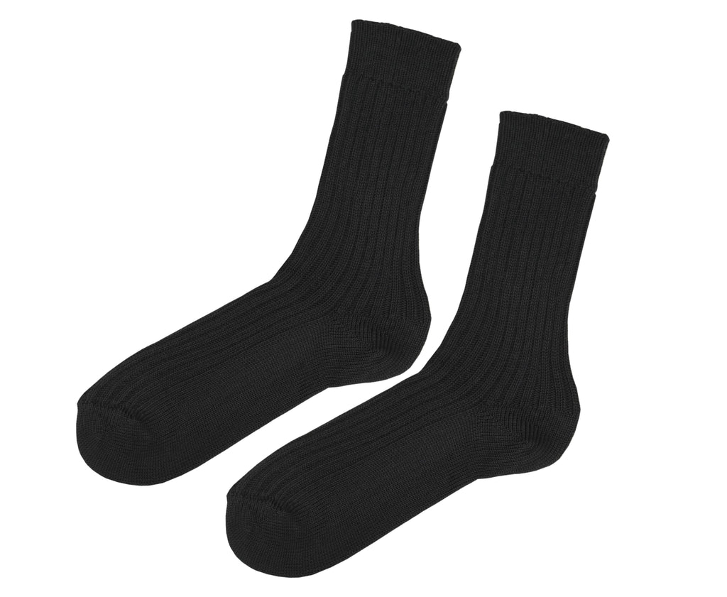 tittimitti Men's 100% Organic Cotton Boot Socks | 1 Pair | Made in Italy