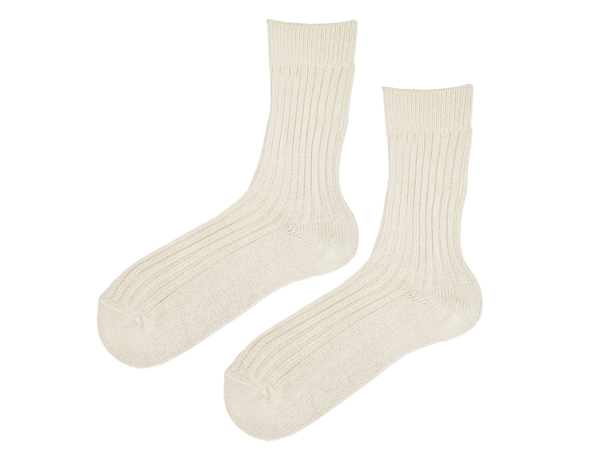 tittimitti Men's 100% Organic Cotton Boot Socks | 1 Pair | Made in Italy