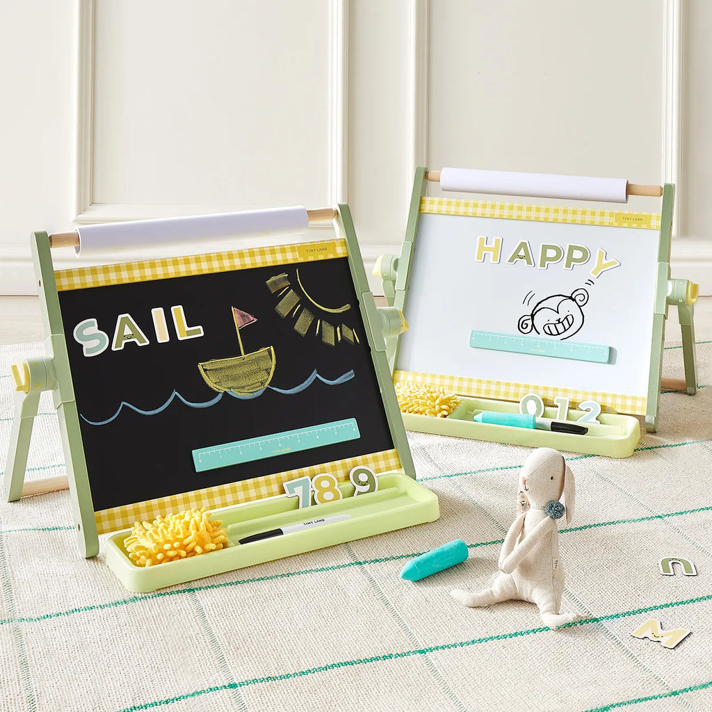 Tiny Land® 3-in-1 Magnetic Tabletop Art Easel