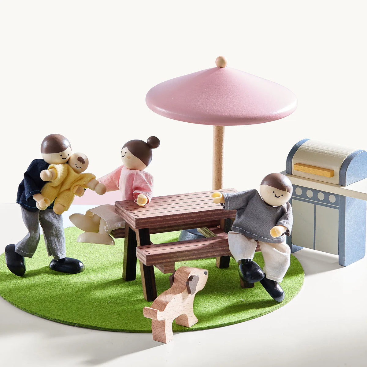 Tiny Land® Sweetwood Edge Wooden Dollhouse