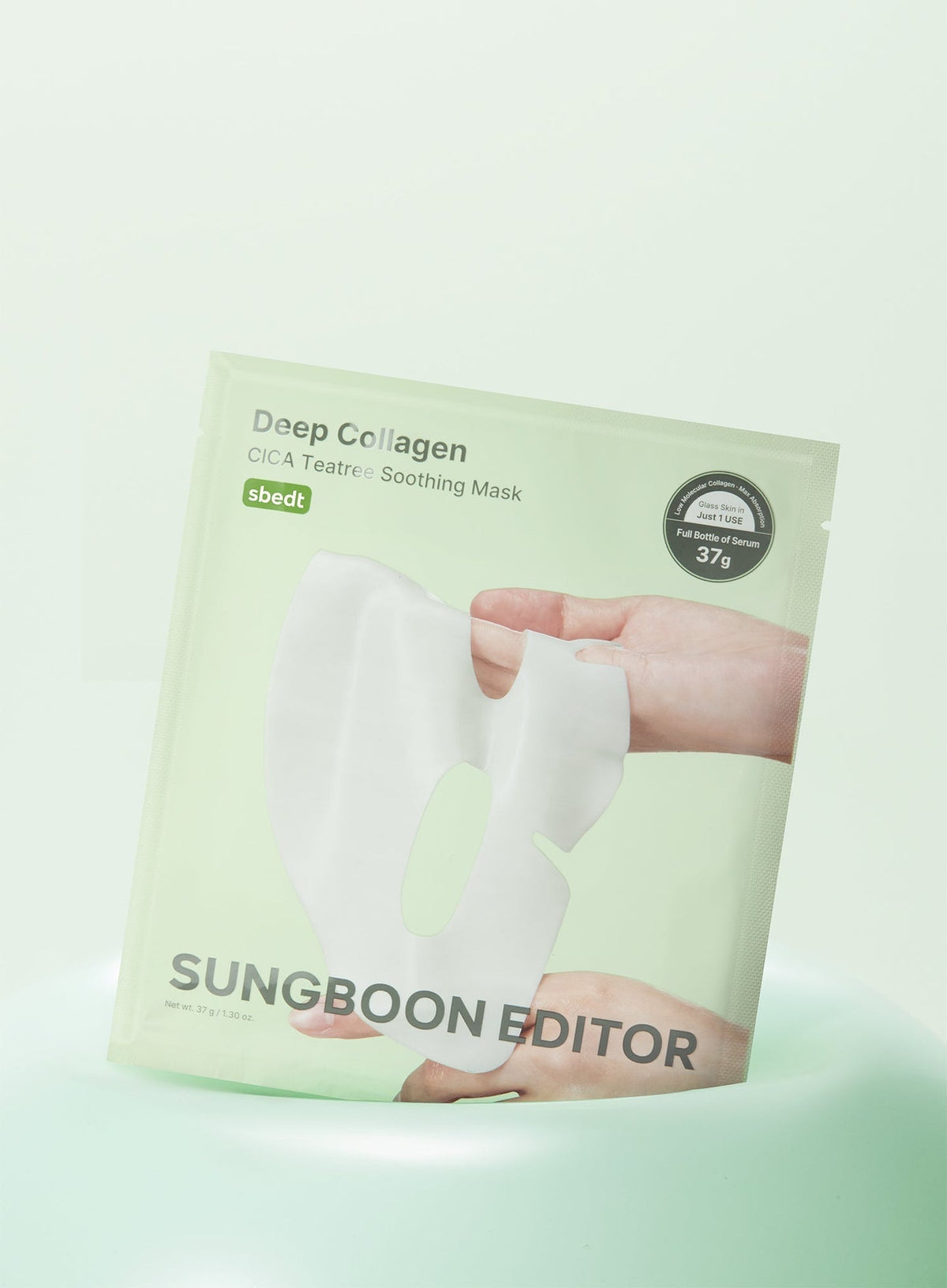 Sungboon Editor Deep Collagen Cica & Tea Tree Hydrogel Mask