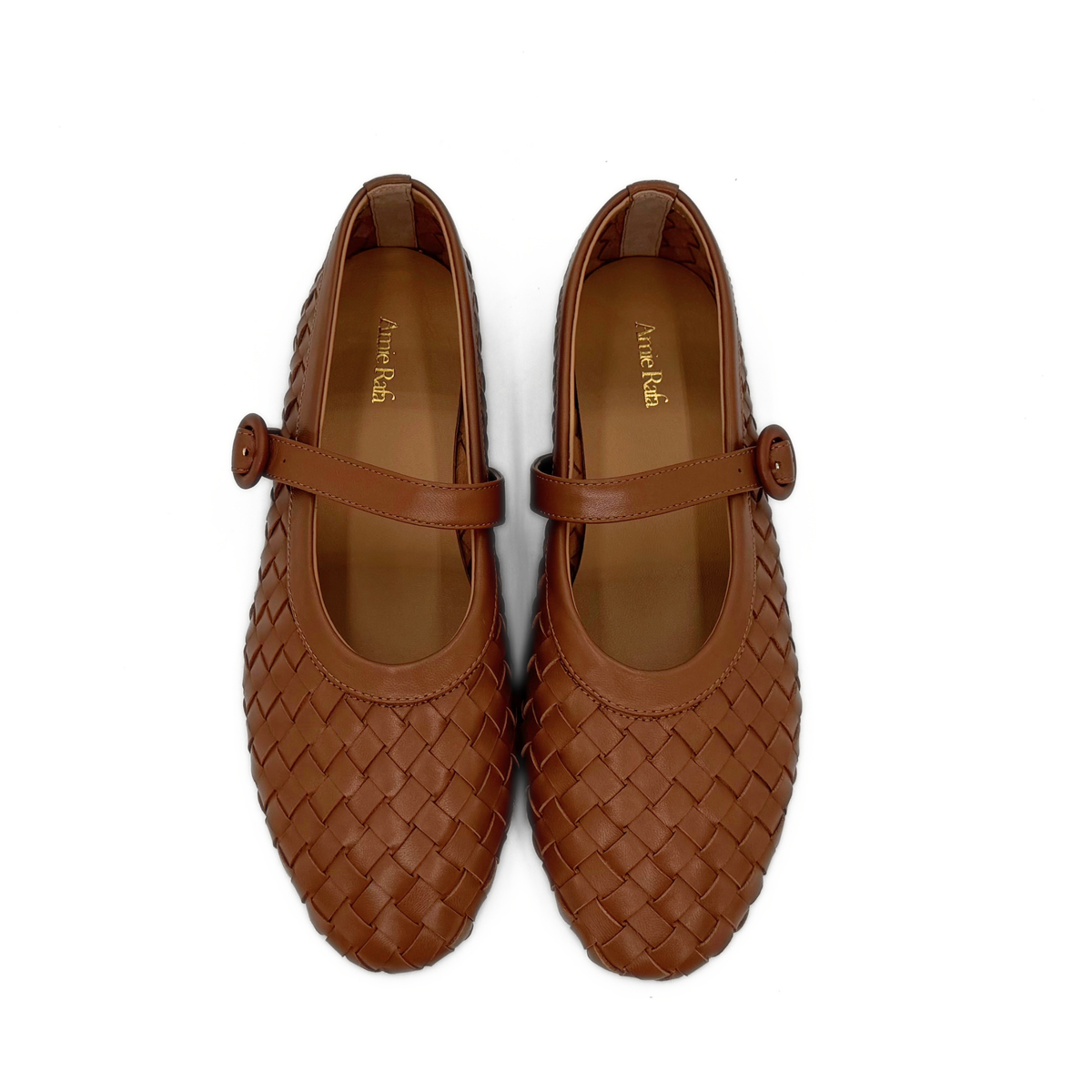 Rena Woven Mary Janes