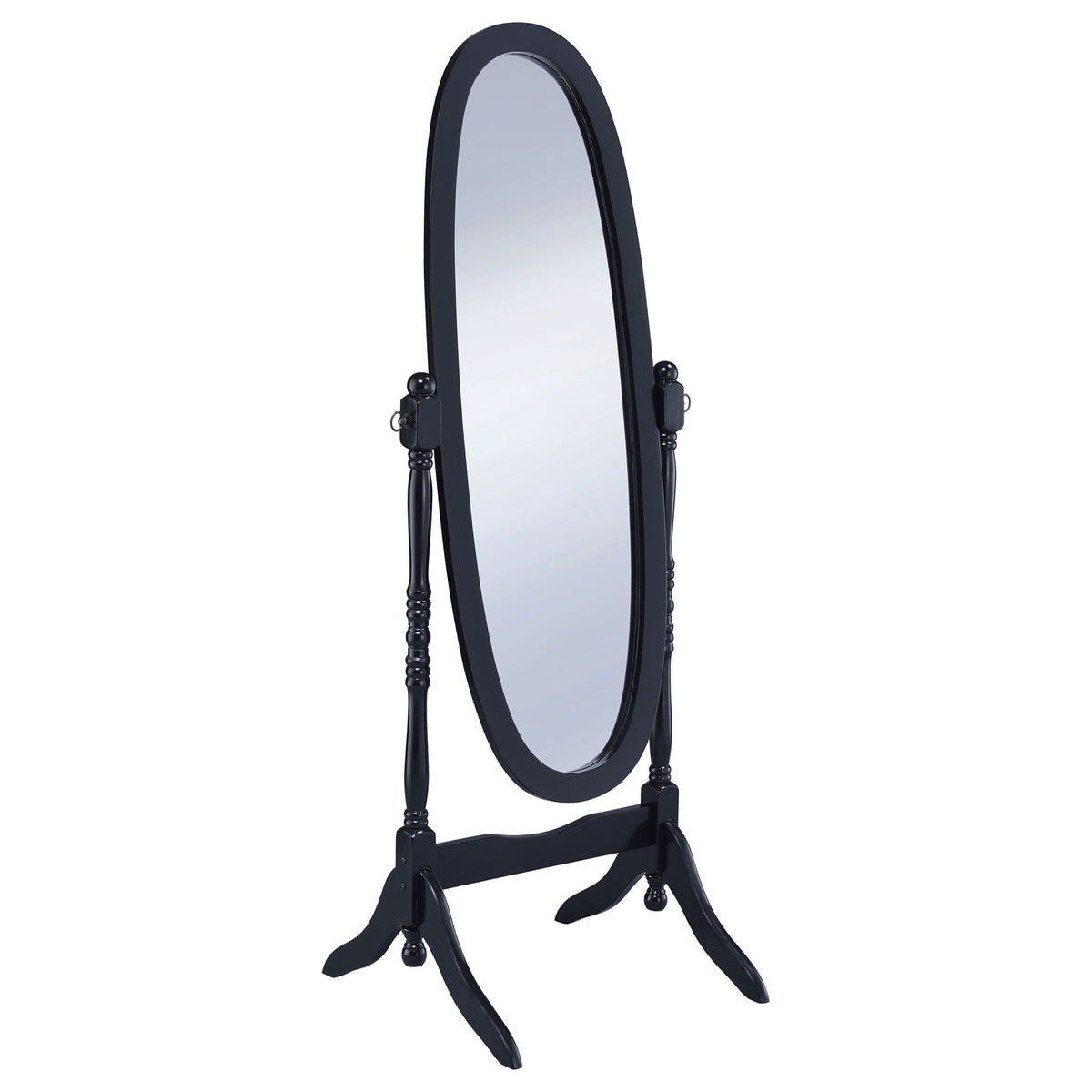 Foyet Adjustable Full-Length Cheval Mirror | Black