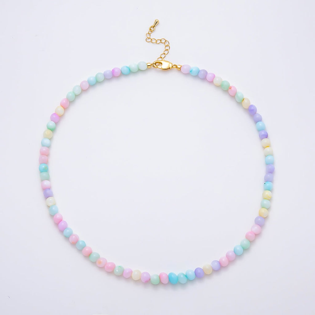 Pink Gemstone Necklace | Morganite or Pink Calcite