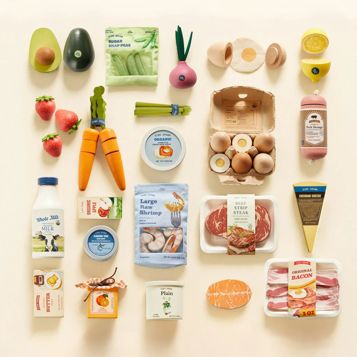 Tiny Land® Pretend Play Food Collection | Four-Theme Bundle