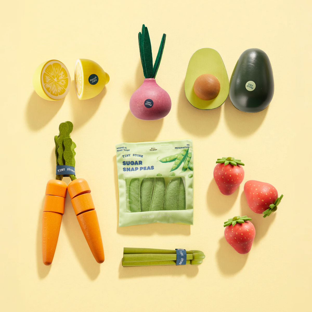 Tiny Land® Fruit & Vegetable Pretend Play Set