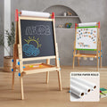 Tiny Land® 3-in-1 Wooden Art Easel & Paper Roll Bundle
