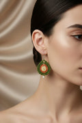 Women’s Handmade Lace Earrings – Elegant Crochet Drop Design