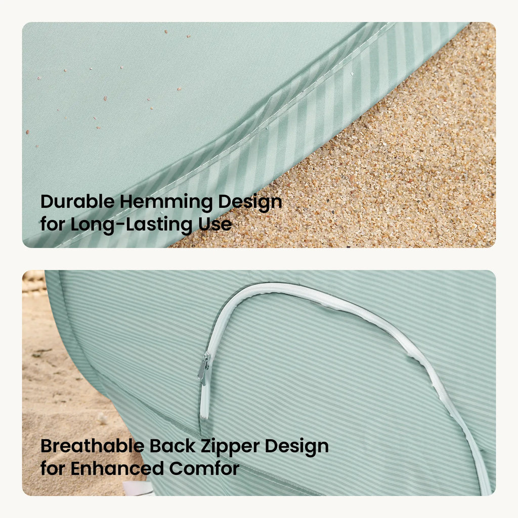 Tiny Land® Kids Beach Tent with Built-In Splash Pool