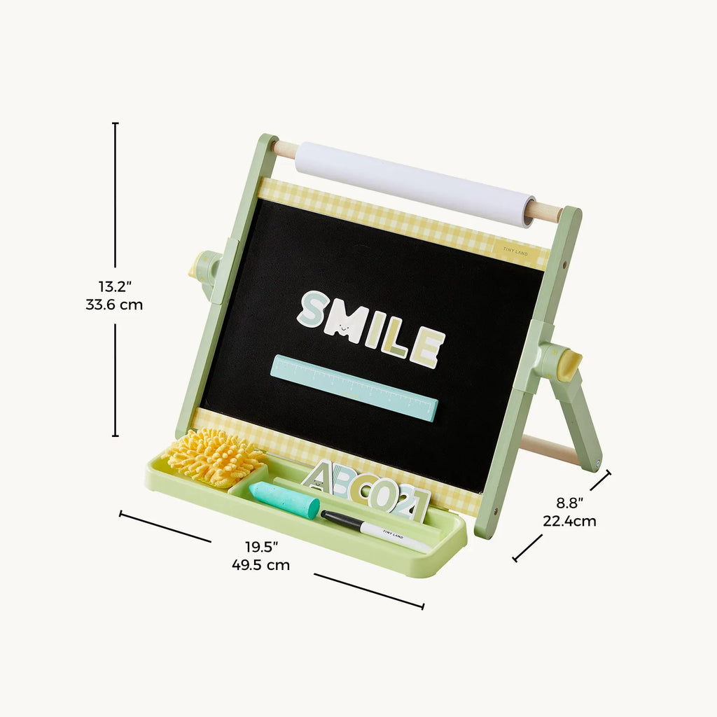 Tiny Land® 3-in-1 Magnetic Tabletop Art Easel