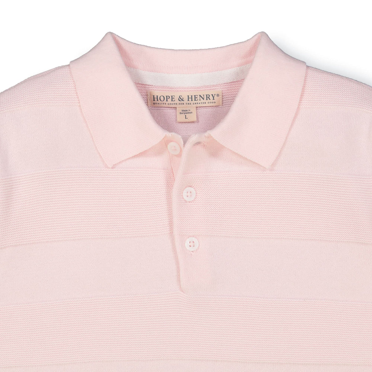 Short Sleeve Organic Sweater Polo - Baby