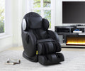 Pacari Synthetic Power 2D Massage Chair with Faux Leather - Black or Dark Brown