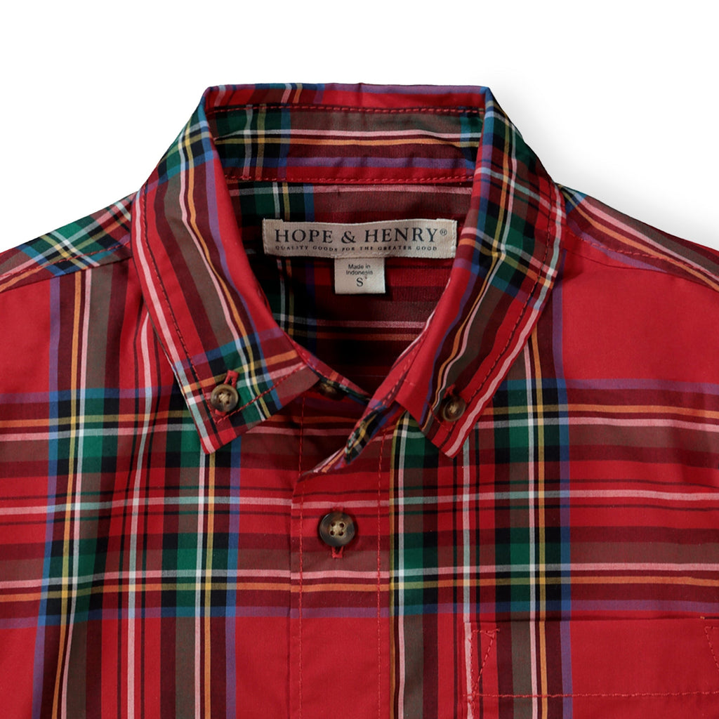 Organic Stretch Poplin Shirt