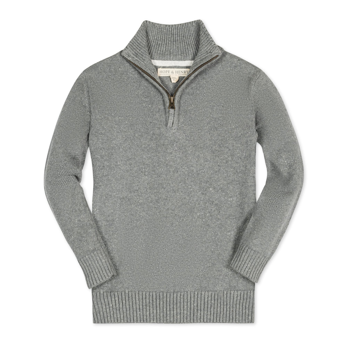 Organic Half Zip Sweater - Baby