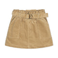 Girls’ Organic Cotton Blend Corduroy Skirt – Khaki