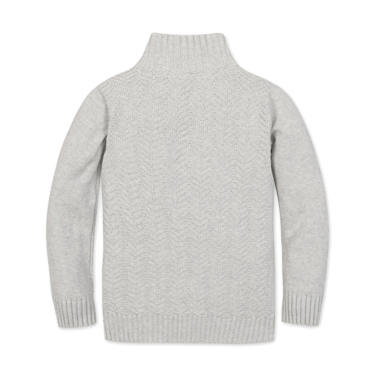 Organic Half Zip Cable Sweater