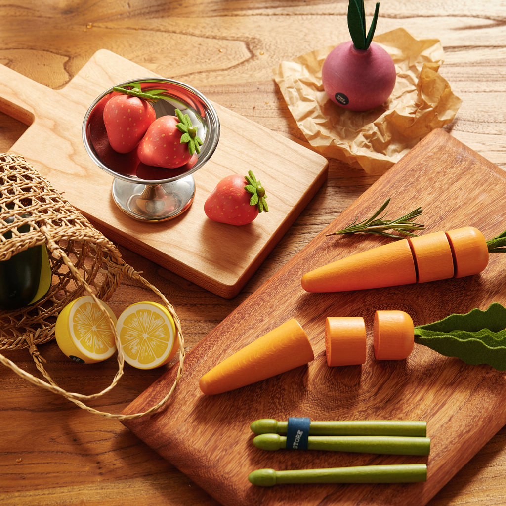 Tiny Land® Fruit & Vegetable Pretend Play Set
