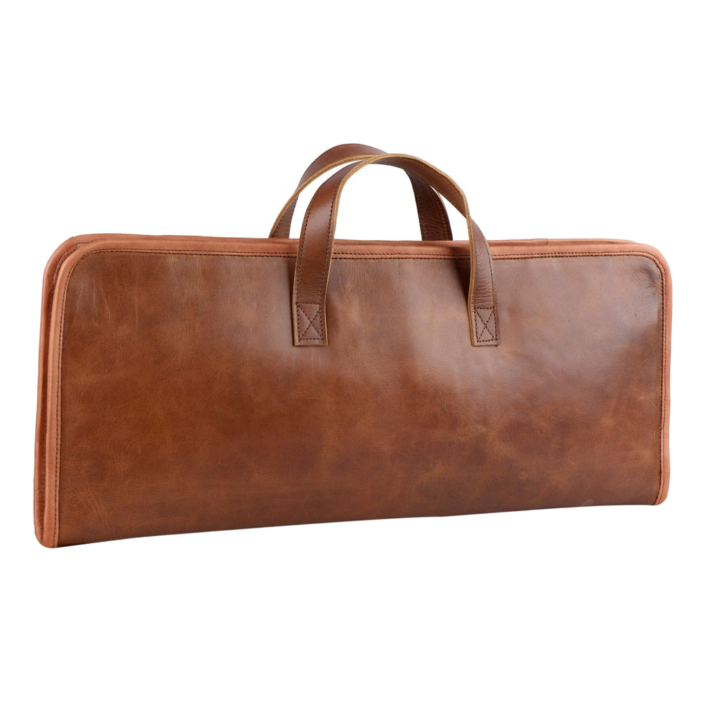 Buffalo Leather Drumstick Bag | Vintage Brown