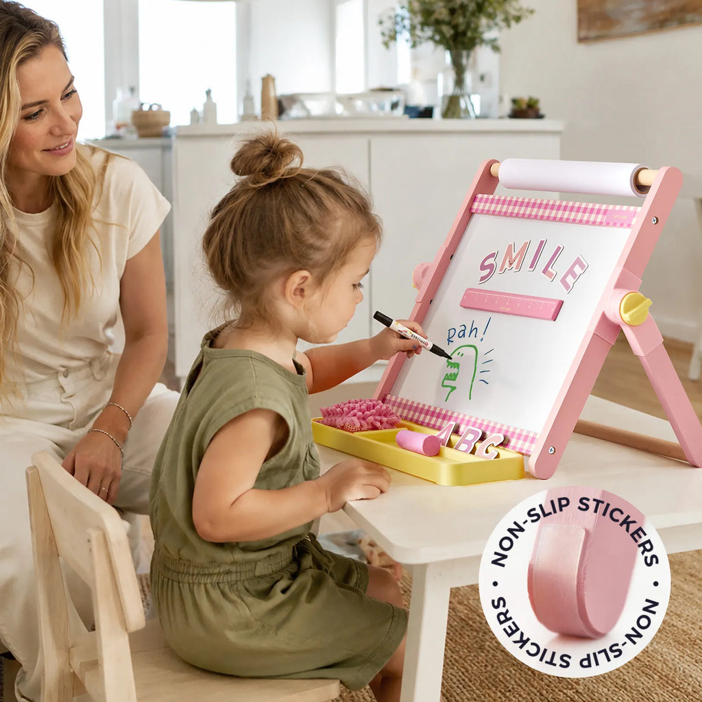 Tiny Land® 3-in-1 Magnetic Tabletop Art Easel