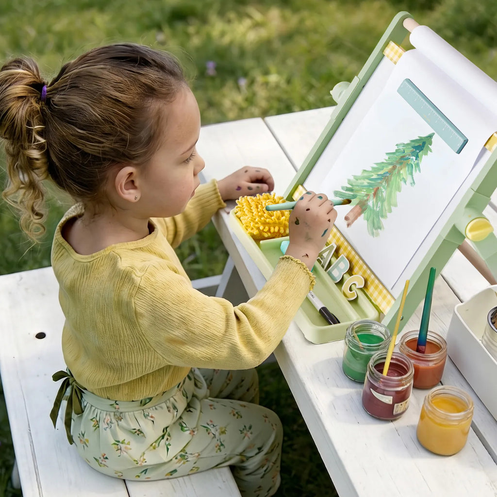 Tiny Land® 3-in-1 Magnetic Tabletop Art Easel