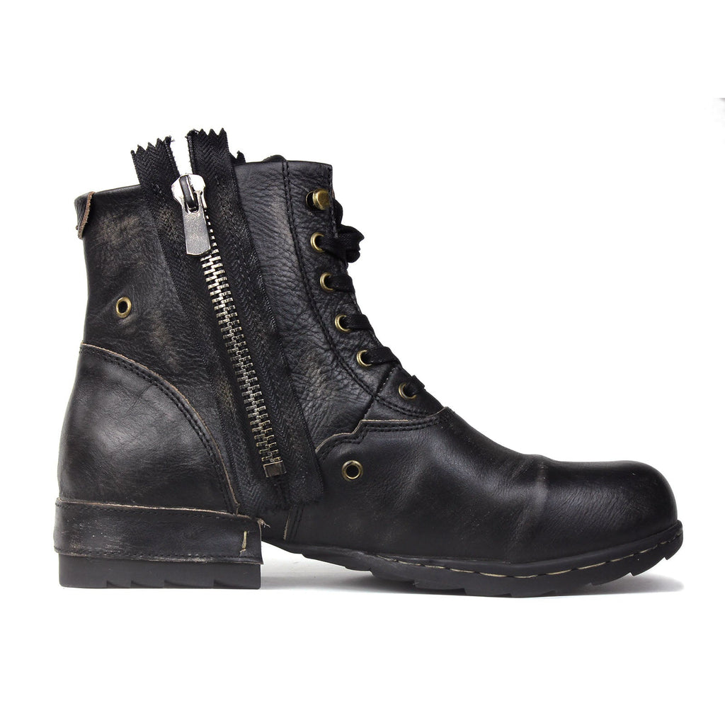 OSSTONE Vintage Leather Chukka Boots | OS-5008-8-E-F
