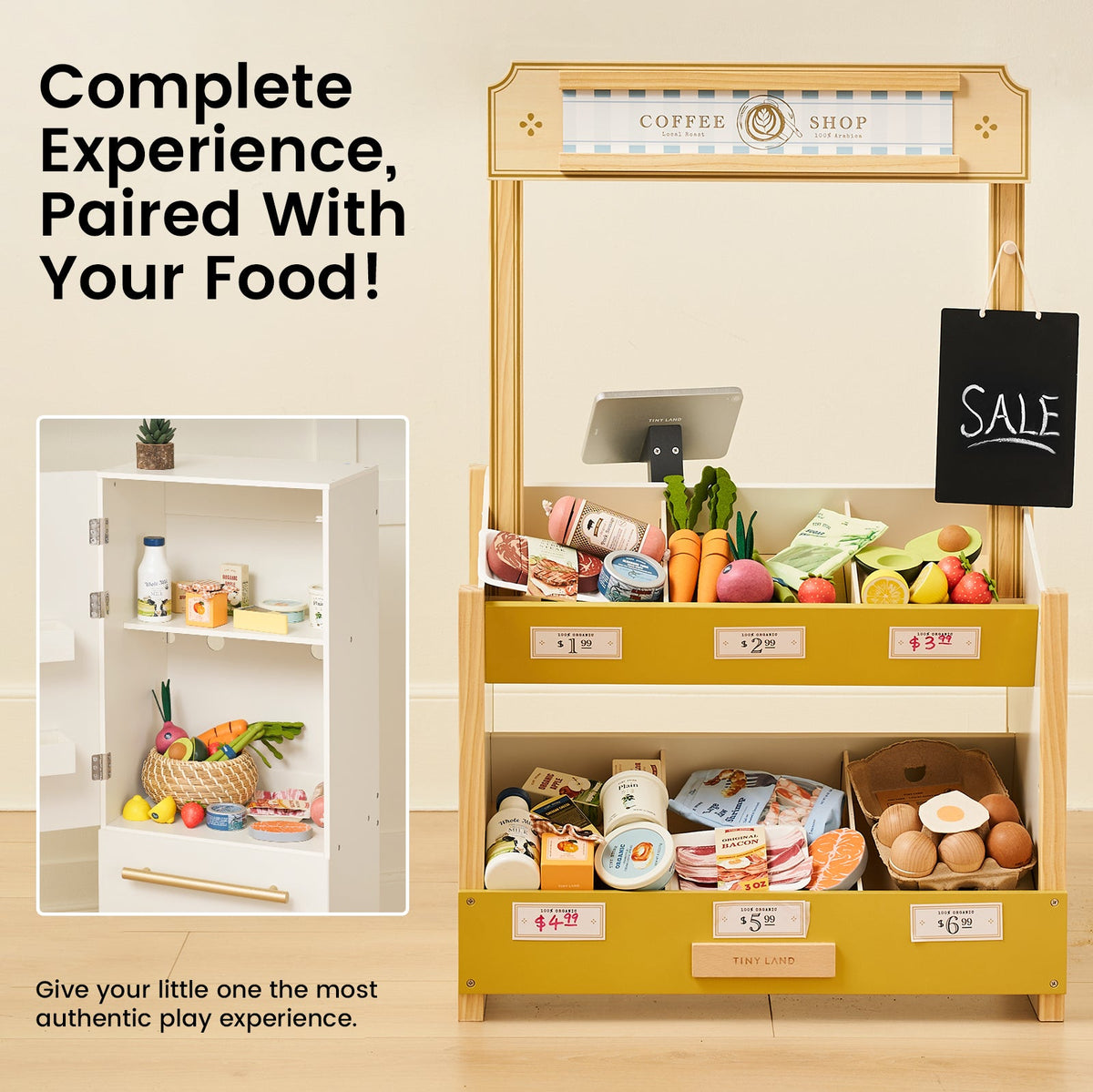Tiny Land® Pretend Play Food Collection | Four-Theme Bundle