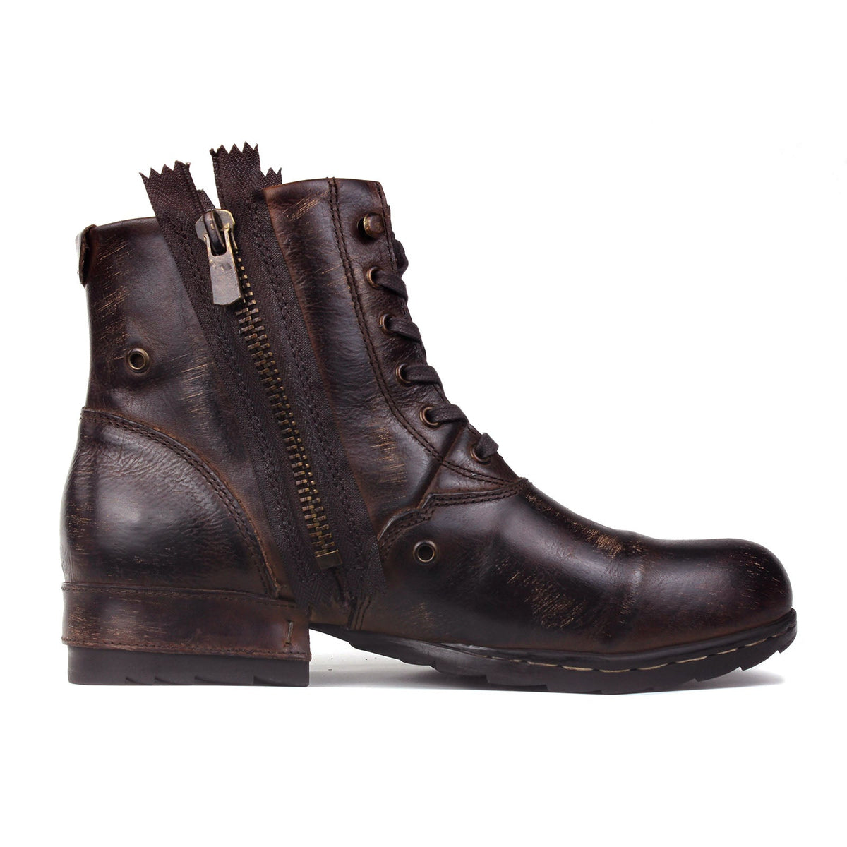 OSSTONE Vintage Leather Chukka Boots | OS-5008-8-E-F