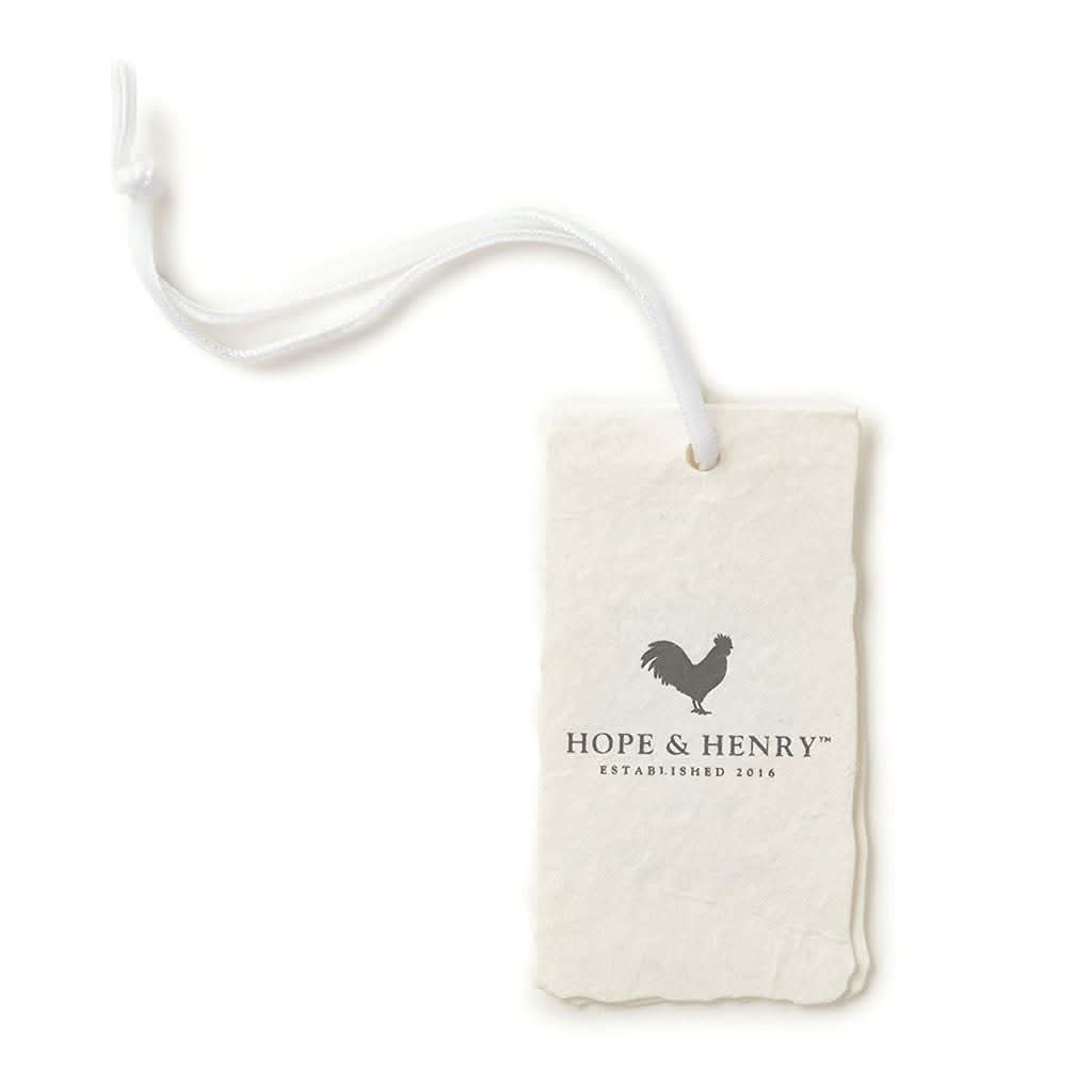 Hope & Henry Girls' Organic Cotton-Blend Bow Tank | Yellow