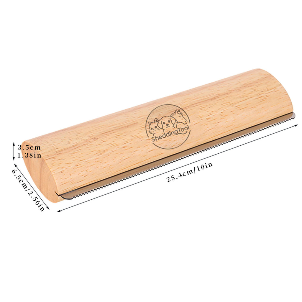 Wooden pet cleaning tool hair remover hair comb