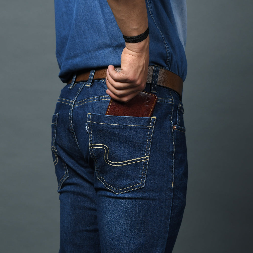 Ryan Classic Top-Grain Leather Bifold Wallet