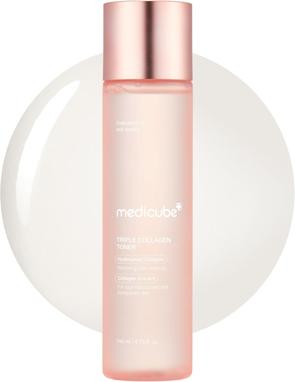 Medicube Triple Collagen Toner | Hydrolyzed, Atelo & Soluble Collagen | Korean Skincare | 140ml