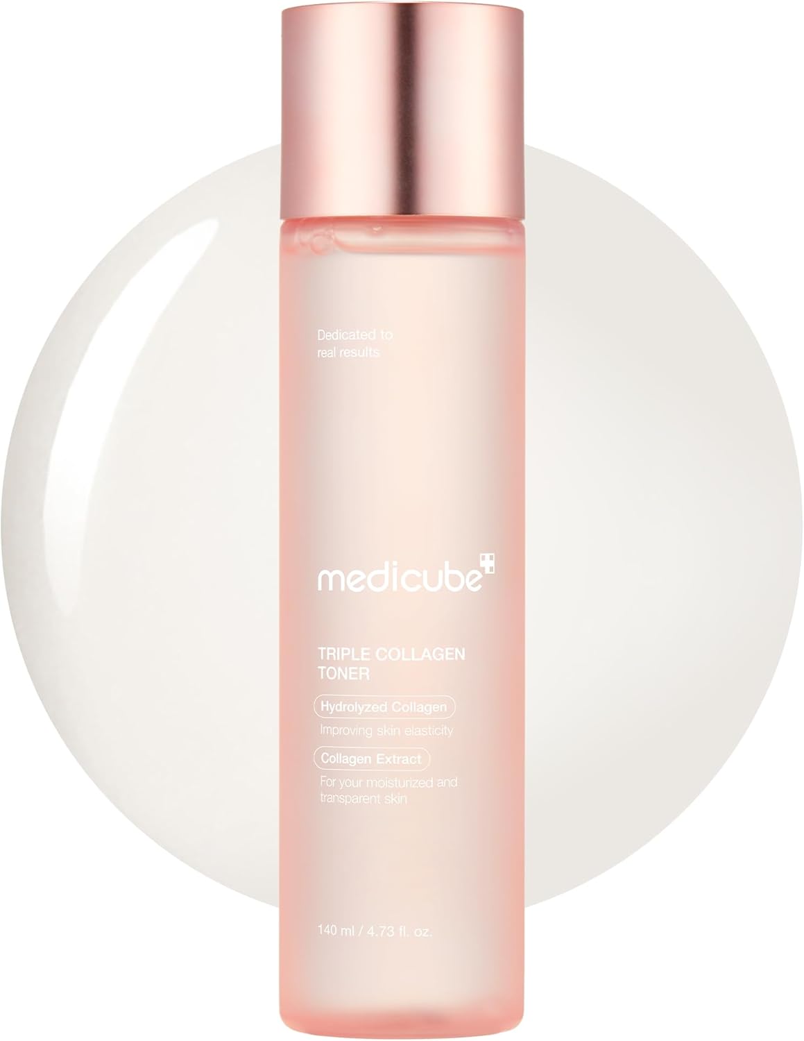Medicube Triple Collagen Toner | Hydrolyzed, Atelo & Soluble Collagen | Korean Skincare | 140ml