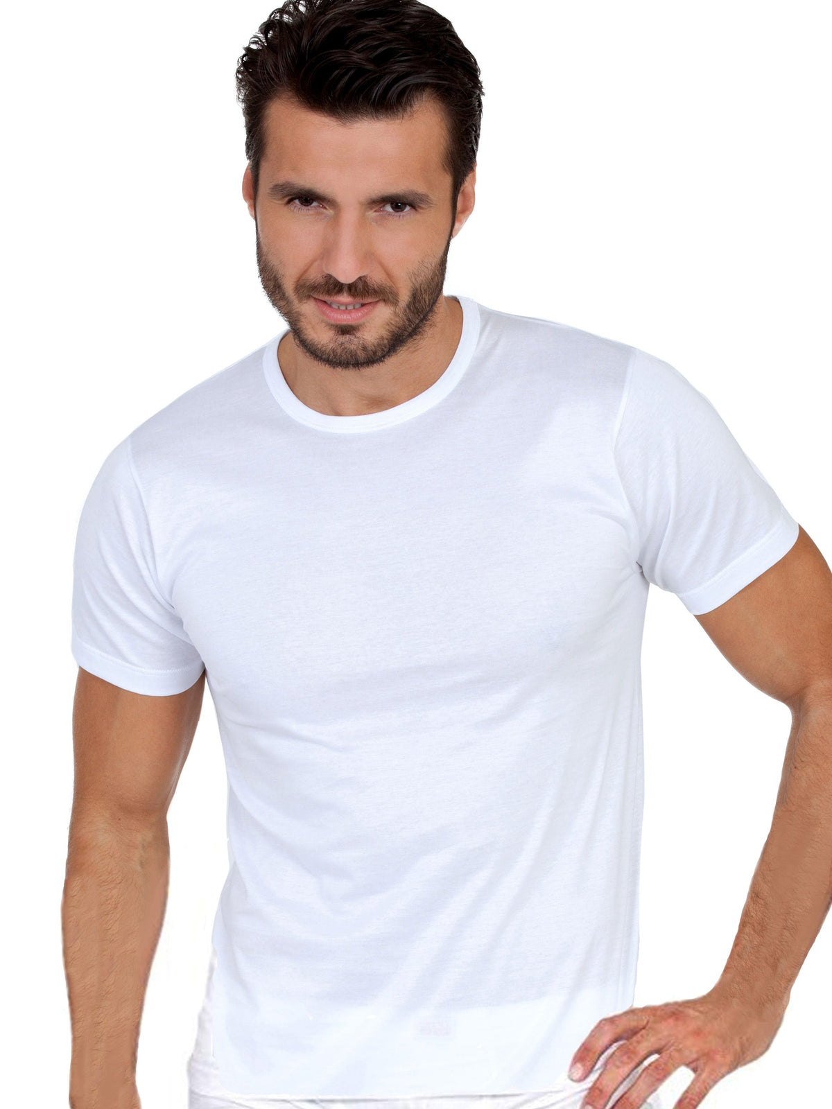 EGI Luxury Filo di Scozia 100% Cotton Men's T-Shirt | Crew, V-Neck & Deep V | Made in Italy | M–XXXL