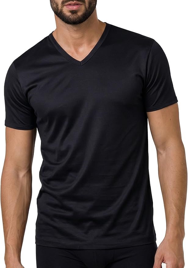 EGI Luxury Filo di Scozia 100% Cotton Men's T-Shirt | Crew, V-Neck & Deep V | Made in Italy | M–XXXL