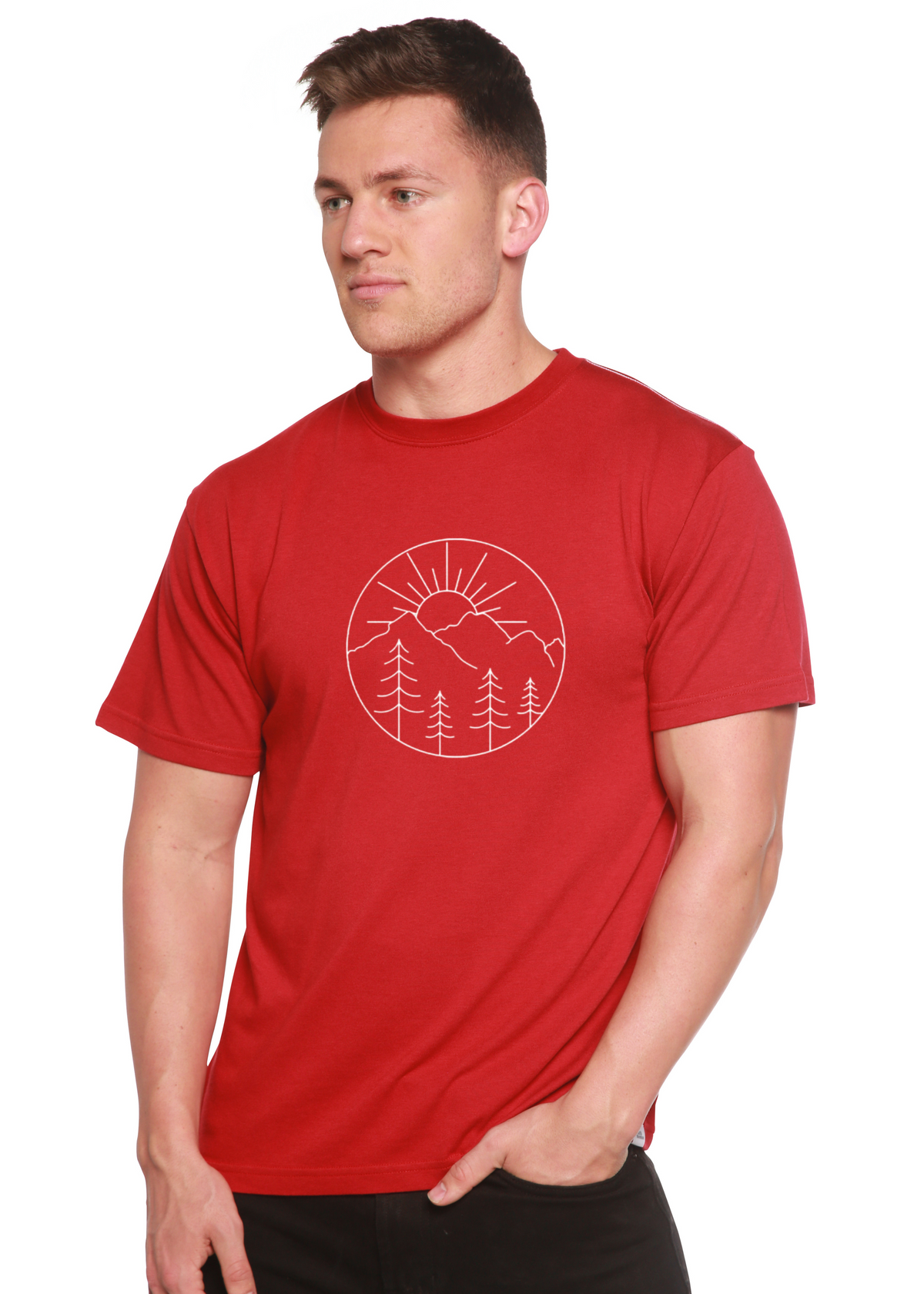 Nature Lover Hike Bamboo T-Shirt | Men's Organic Cotton