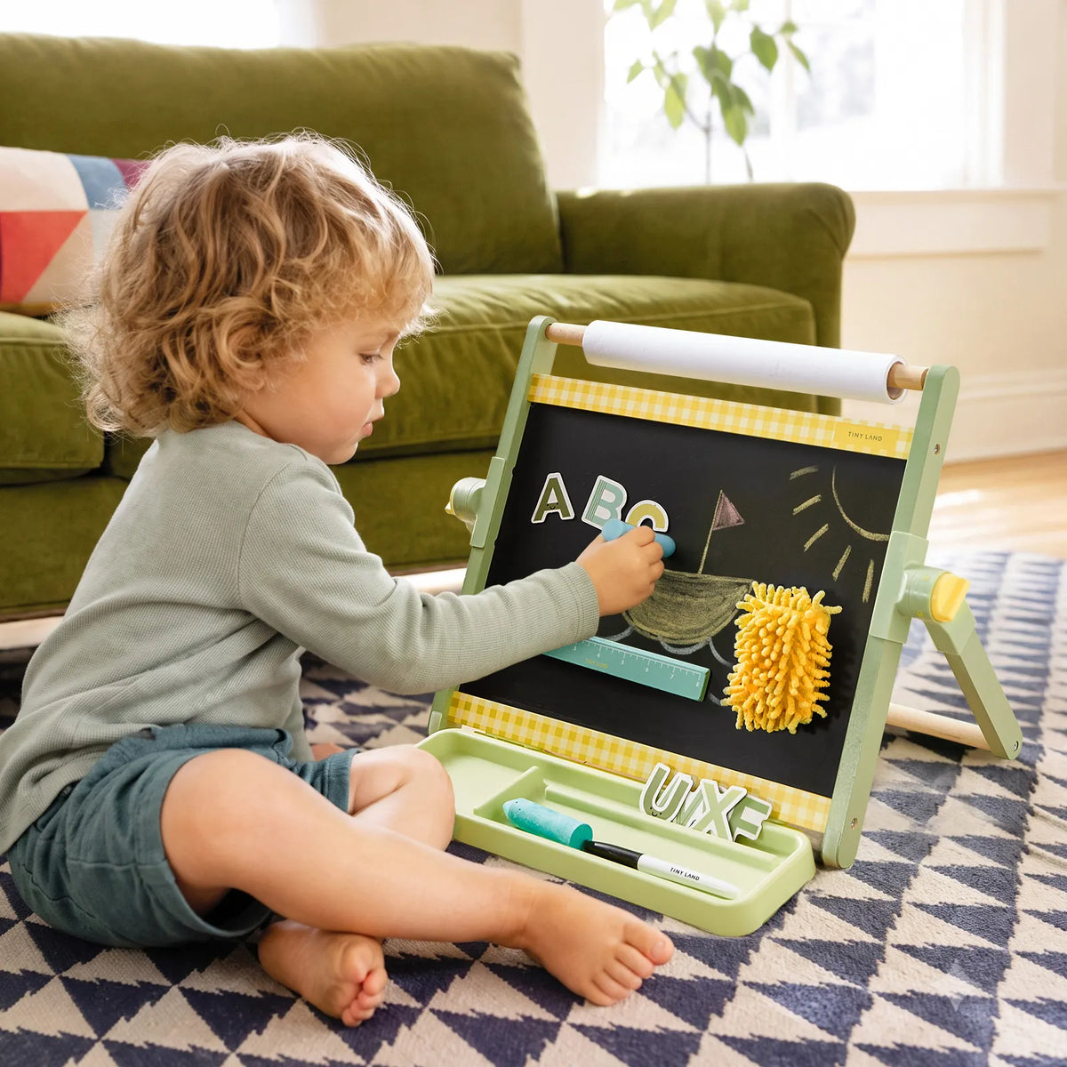 Tiny Land® 3-in-1 Magnetic Tabletop Art Easel