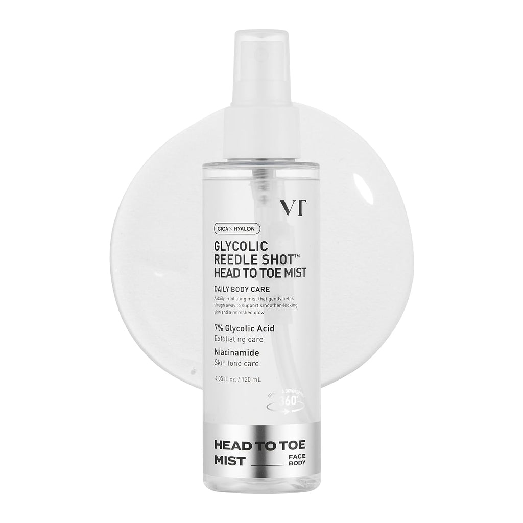 VT Glycolic Reedle Shot Head-to-Toe Exfoliating Mist | 120 mL