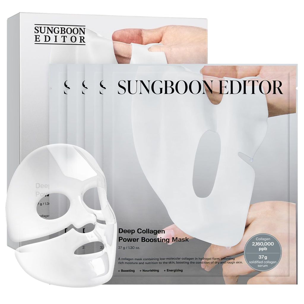 Sungboon Editor Deep Collagen Hydrogel Masks | 4 Pack