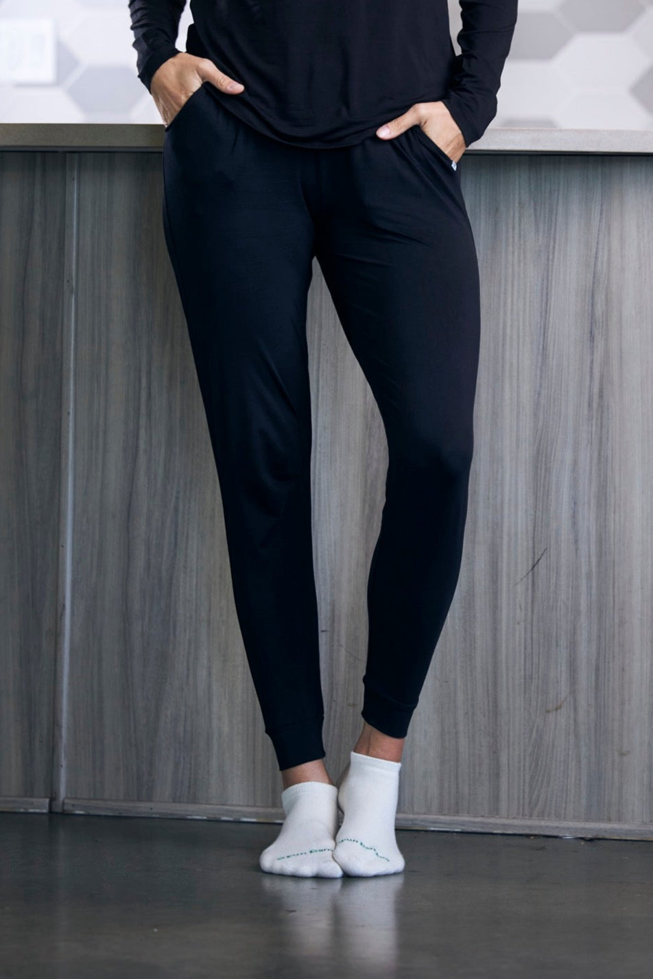 Spun Bamboo Women's Bamboo Viscose Lounge Joggers