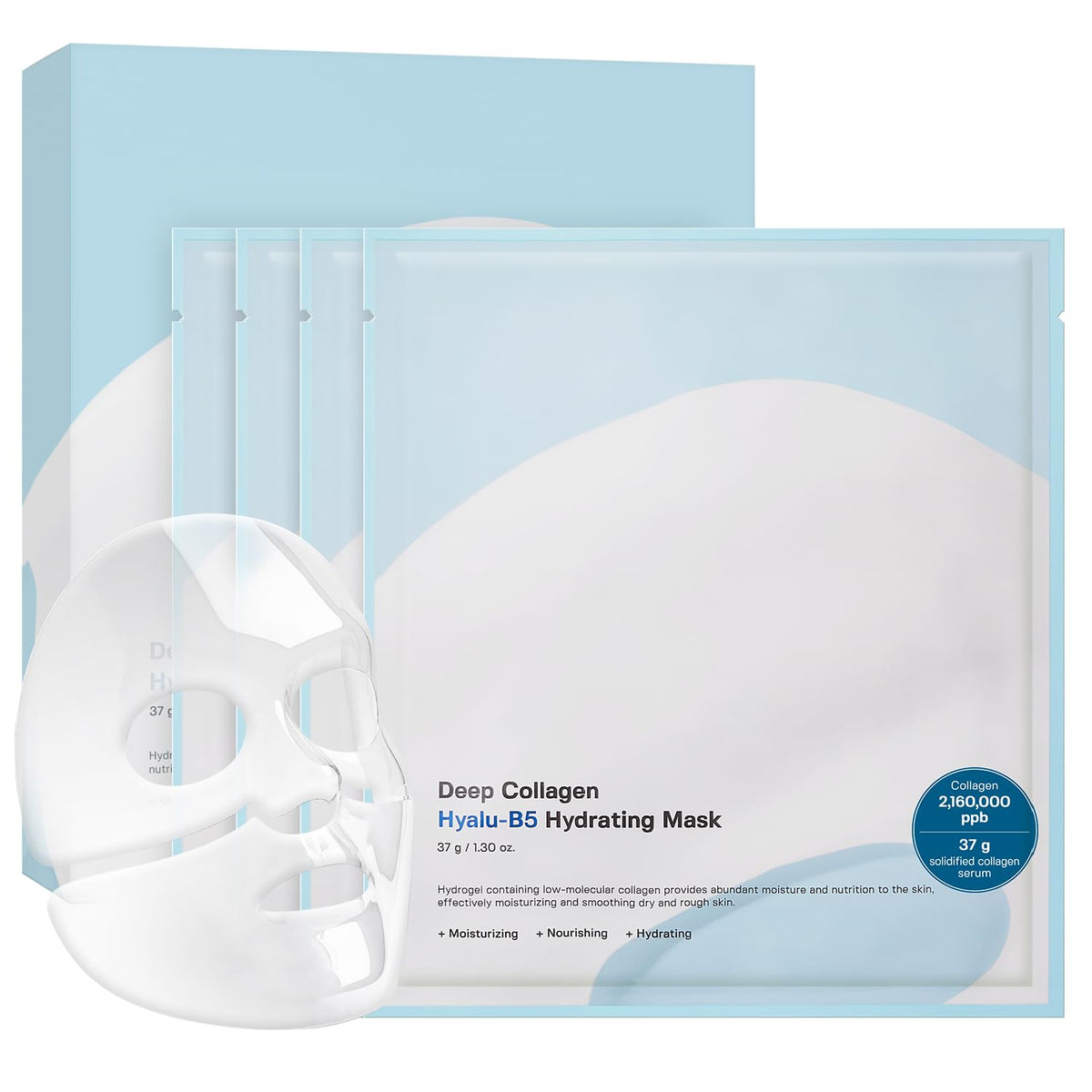 Sungboon Editor Deep Collagen Hyalu-B5 Sheet Masks | 4 Pack