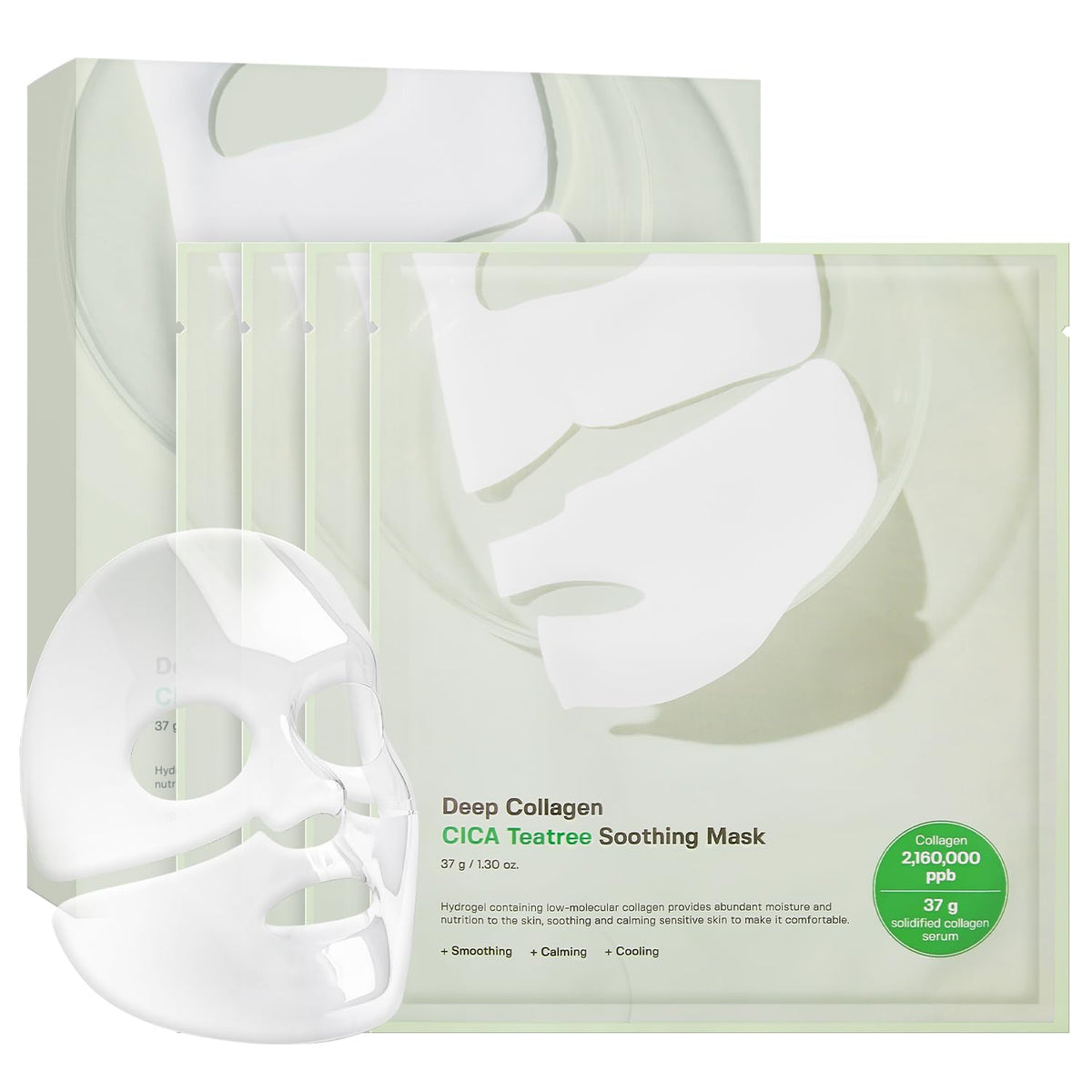Sungboon Editor Deep Collagen Cica & Tea Tree Hydrogel Mask