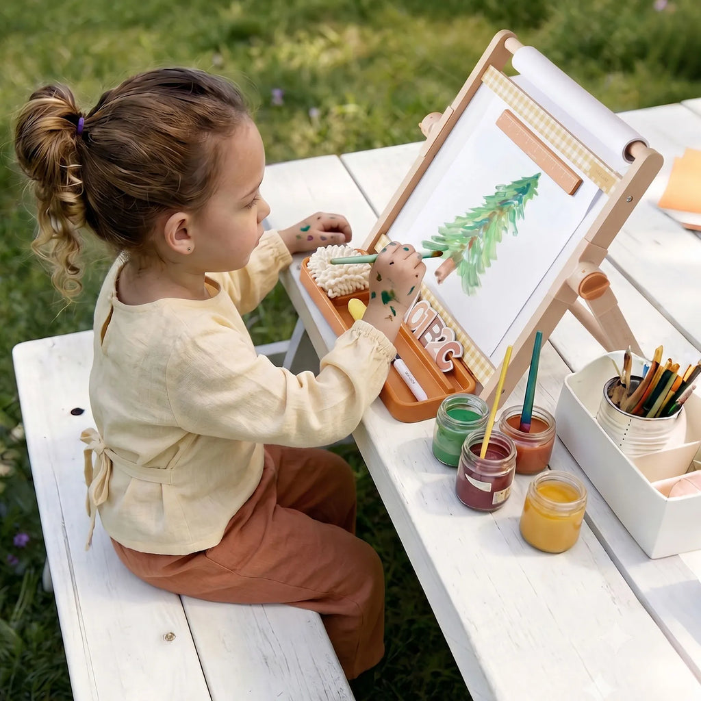 Tiny Land® 3-in-1 Magnetic Tabletop Art Easel