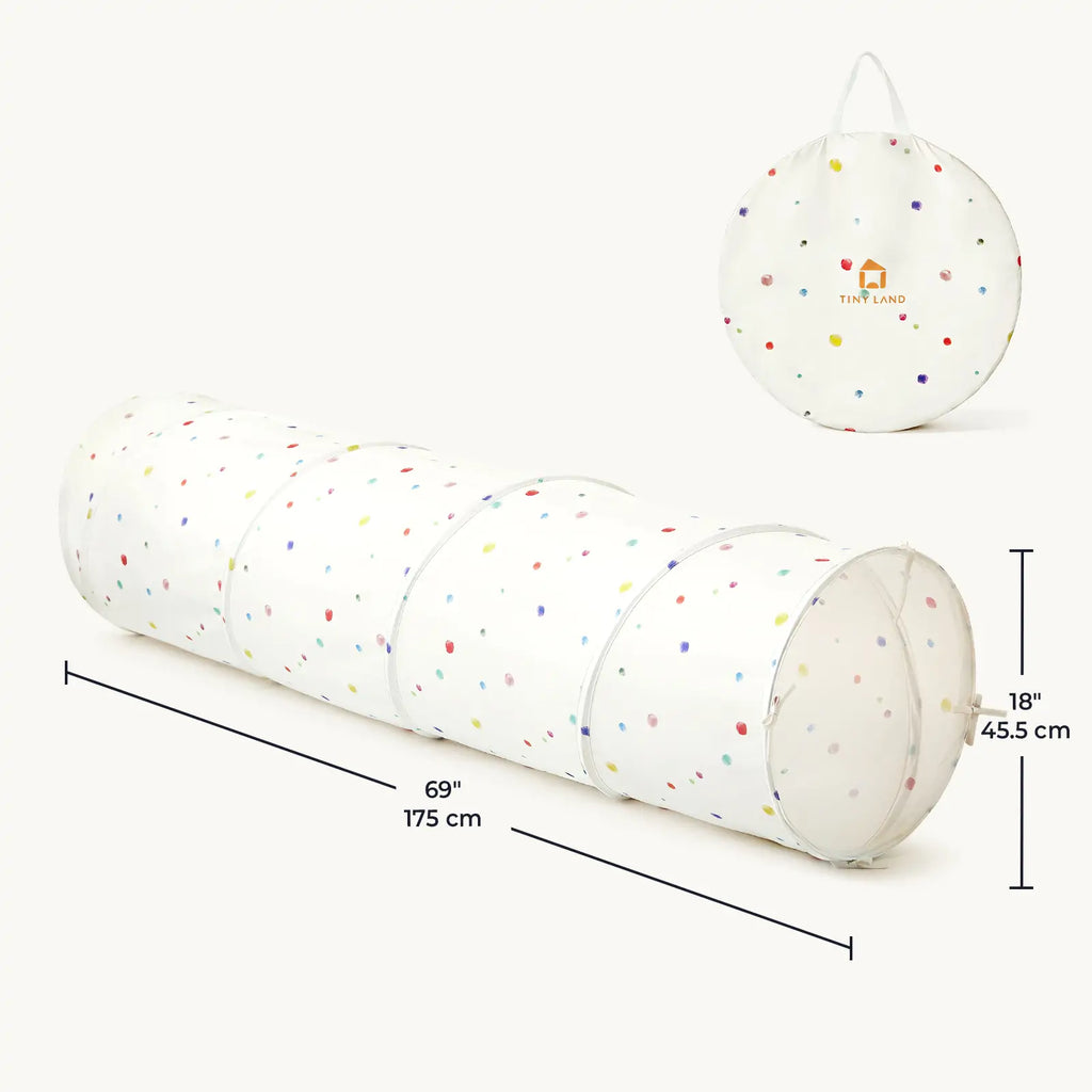 Tiny Land® Adventure Foldable Kids Play Tunnel