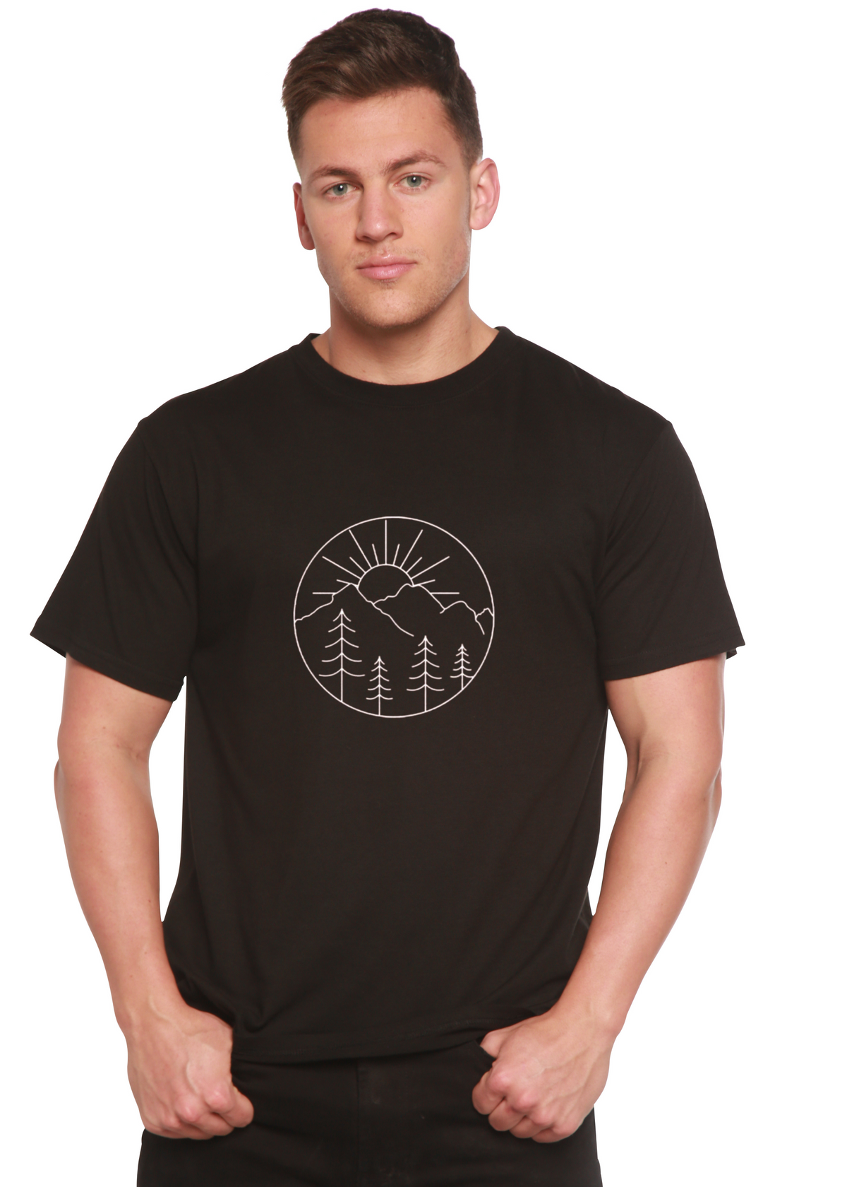 Nature Lover Hike Bamboo T-Shirt | Men's Organic Cotton