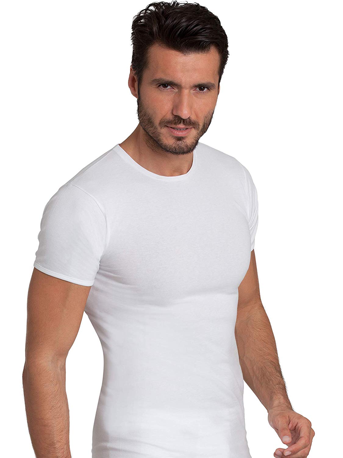 Free Spirit Men's Premium Cotton Crew Neck T-Shirt | Made in Italy